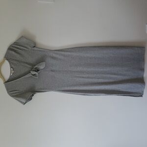 Rolla Coster Gray Ribbed dress sz L